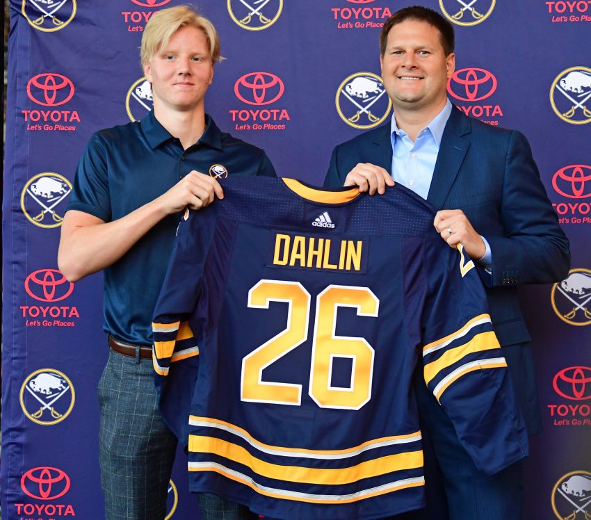 Sabres' Dahlin will wear No. 26 | Buffalo Hockey