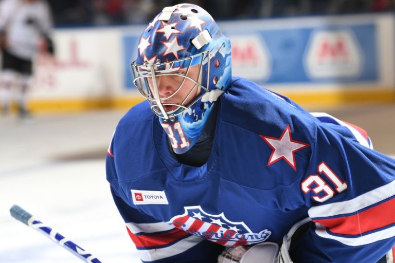 Sabres send Jonas Johansson to Amerks; Linus Ullmark ready to dress