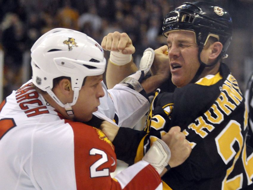 Can Shawn Thornton win his 15-game suspension appeal?