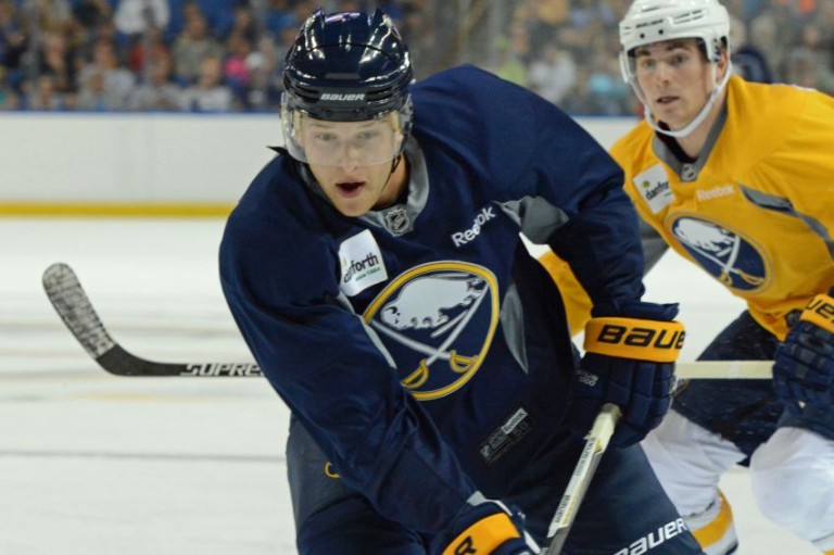Early Hudson Fasching goal helps Sabres beat Jets Buffalo Hockey Beat