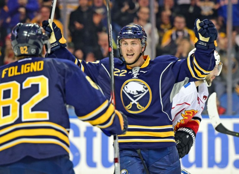 Secondary scoring boosts Sabres over Flames Buffalo Hockey Beat