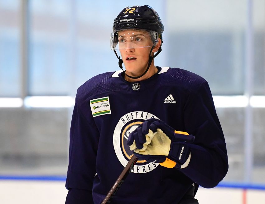 Buffalo Sabres demote center Tage Thompson to AHL Rochester