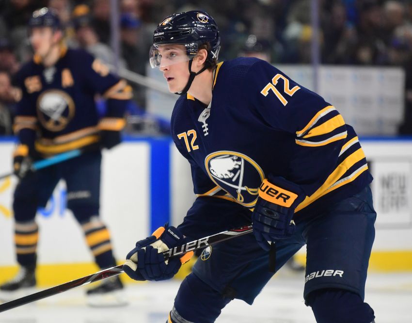 Introducing Tage Thompson, who the Sabres believe can develop into a key  goal scorer - The Athletic