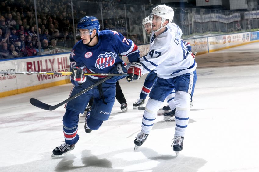 Tage Thompson sent to Rochester Amerks by Buffalo Sabres