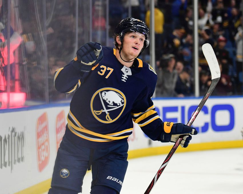 Casey Mittelstadt among five assigned to Sabres' taxi squad