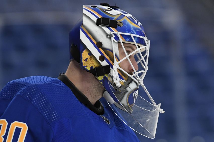 Sabres waive Aaron Dell, likely have goaltending set for opening night