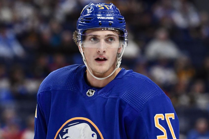 Tage Thompson placed in NHL's COVID-19 protocol and Jack Quinn reassigned  to Taxi Squad