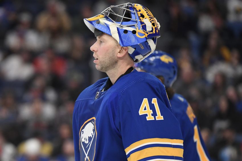 Sabres notes: Craig Anderson to start; Buffalo to make lineup change