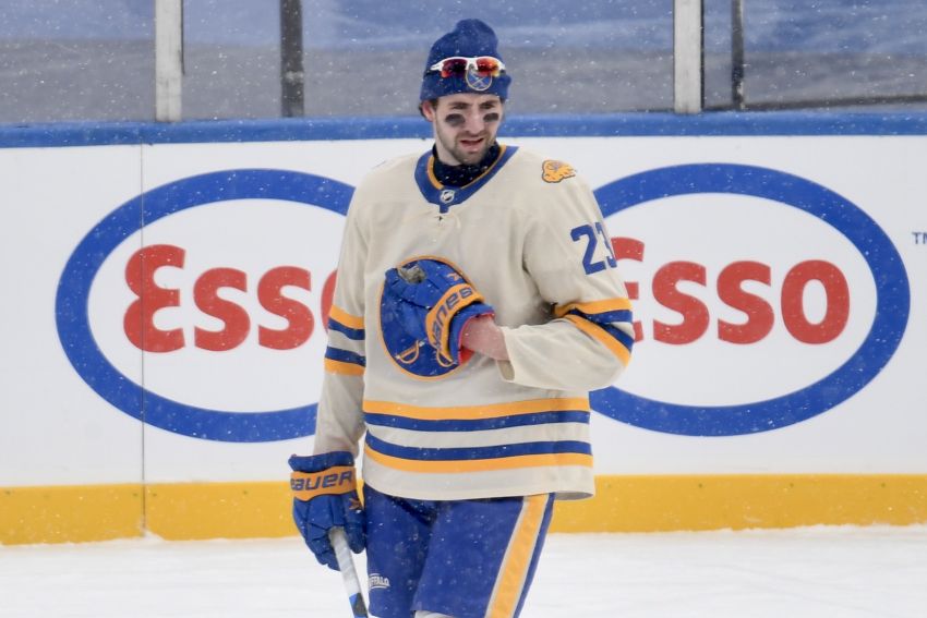 Youth Mattias Samuelsson Buffalo Sabres Adidas Hockey Fights
