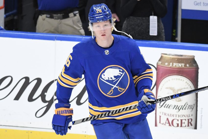 Thompson, Dahlin among Sabres on roster for Tuesday's preseason home opener