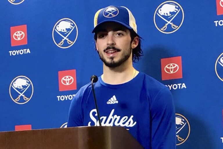 ‘Electric’ Sabres rookie Matthew Savoie ready for Prospects Challenge