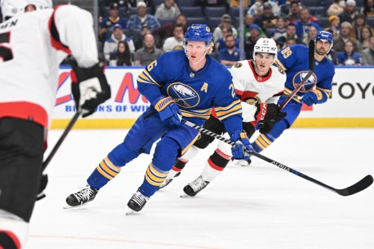 Sabres’ Rasmus Dahlin wowed by Erik Karlsson’s start ‘Amazing to watch