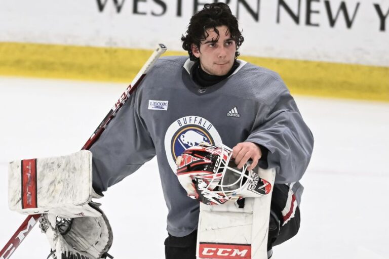 After signing contract, goalie prospect Devon Levi will report to Sabres Buffalo Hockey Beat
