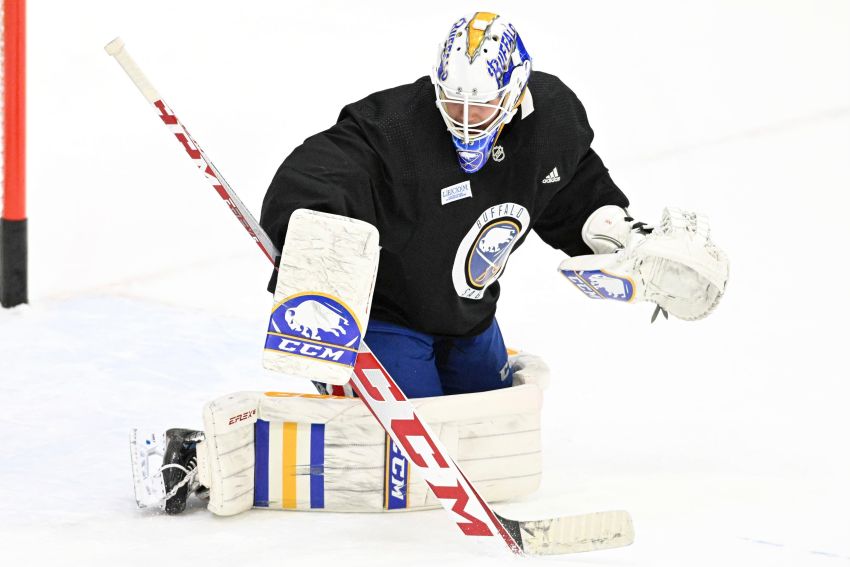Buffalo Sabres' Goalie Devon Levi Has A New Mask