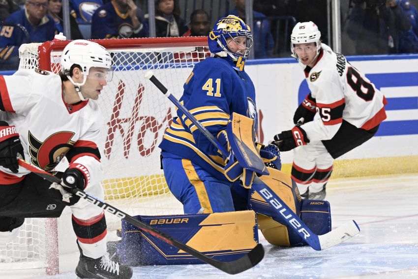 Sabres’ Craig Anderson wants to stay in moment; Mattias Samuelsson likely done for season
