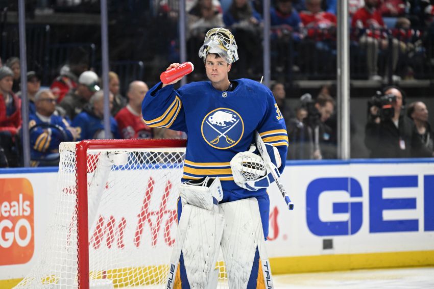 After unique season, Sabres goalie Eric Comrie’s future in Buffalo unclear
