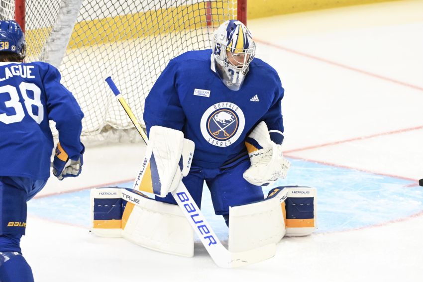 Sabres coach Don Granato comfortable with goalie situation