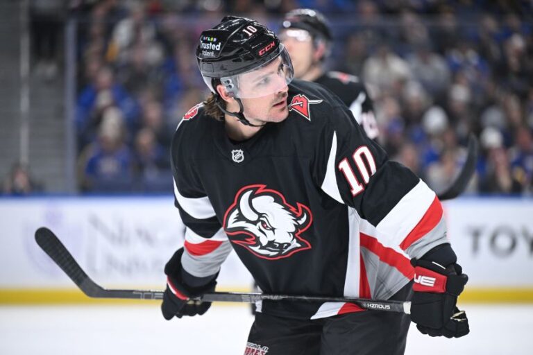 Sabres’ Sam Carrick could return from arm injury in second round ...