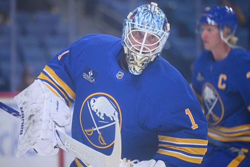 Connor Hellebuyck is in New Jersey, but Sabres goalie Ukko-Pekka ...